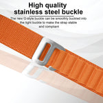 Nylon Watch Band, For Apple Watch Series 8&7 45mm / SE 2&6&SE&5&4 44mm / 3&2&1 42mm, For Apple Watch tra Series 8&7 45mm / SE 2&6&SE&5&4 44mm / 3&2&1 42mm