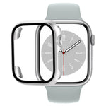 Tempered Glass Film PC Watch Case, For Apple Watch Series 9 / 8 / 7 41mm, For Apple Watch Series 9 / 8 / 7 45mm