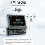 9901 7 inch Car  Retractable MP5 Player Supports FM & Mobile Phone Internet, 9901