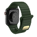 Breathable Skin-friendly Silicone For Apple Watch, Ultra 49mm / Series 8&7 45mm / SE   2&6&SE&5&4 44mm / 3&2&1 42mm, Series 8&7 41mm / SE 2&6&SE&5&4 40mm /   3&2&1 38mm