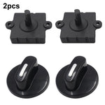 4 Gear 3 Speed Rotary Switch Fan Heater Speed Selector, Type A 2 Pair, Type B 2 Pair