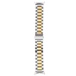 Three Strains Stainless Steel Metal Watch Band, For Google Pixel Watch 5 / 4 / 3 / 2 / 1 41mm