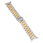 Three Strains Stainless Steel Metal Watch Band, For Google Pixel Watch 5 / 4 / 3 / 2 / 1 41mm
