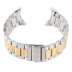 Three Strains Stainless Steel Metal Watch Band, For Google Pixel Watch 5 / 4 / 3 / 2 / 1 41mm