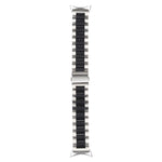 Three Strains Stainless Steel Metal Watch Band, For Google Pixel Watch 5 / 4 / 3 / 2 / 1 41mm
