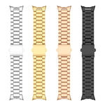 Three Strains Stainless Steel Metal Watch Band, For Google Pixel Watch 5 / 4 / 3 / 2 / 1 41mm
