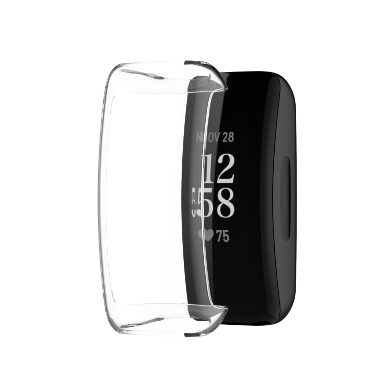 Full Coverage TPU Electroplating Watch Protective Case, For Fitbit Inspire3