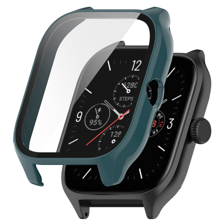 PC + Tempered Glass Integrated Protective Watch Case, For Amazfit GTS 4
