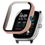 PC + Tempered Glass Integrated Protective Watch Case, For Amazfit GTS4 Mini