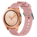 20mm Vertical Grain Silicone Watch Band, For Samsung Galaxy Watch5 40mm/44mm / Watch5 Pro