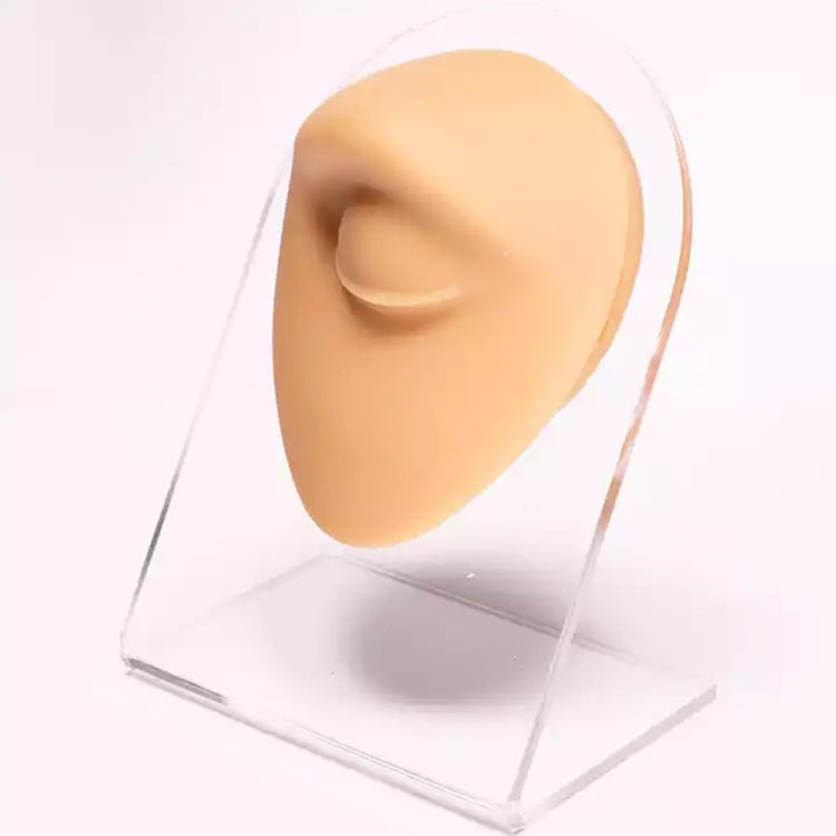 Simulation Facial Features Silicone Model, Belly Button, Nose, Eye, Private Parts, Mouth, Tongue, Nipple, Right Ear, Left Ear