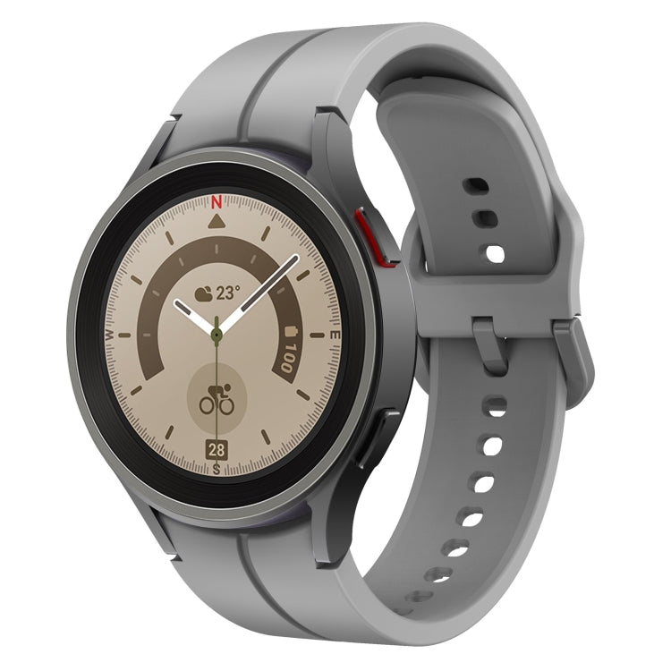 Colorful Buckle Silicone Watch Band, For Samsung Galaxy Watch 5 40mm / 44mm