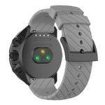 For Suunto 9 Lightning Silicone Strap