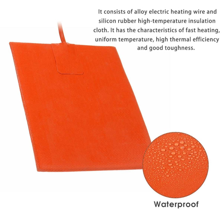 9 x 13cm Car Engine Oil Pan Sump Tank Heater Pad, 9 x 13cm, US Plug, 9 x 13cm, EU Plug, 9 x 13cm, UK Plug