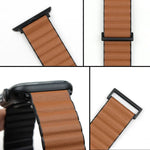 TPU Magnetic Watch Band, For Apple Watch Ultra 49mm / Series 8&7 45mm / SE 2&6&SE&5&4 44mm / 3&2&1 42mm, For Apple Watch Series 8&7 41mm / SE 2&6&SE&5&4 40mm / 3&2&1 38mm