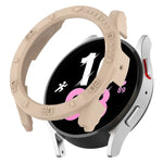 Half Coverage PC Watch Protective Case with Scale, For Samsung Galaxy Watch5 / Watch4 44 mm
