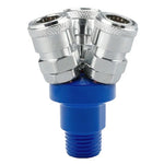 C-type Self-lock Pneumatic Components, Round Two Way, Round Two Way G1/2, Round Triplet, Round Triplet G1/2, Two Way, Triplet, 4-way, 5-way