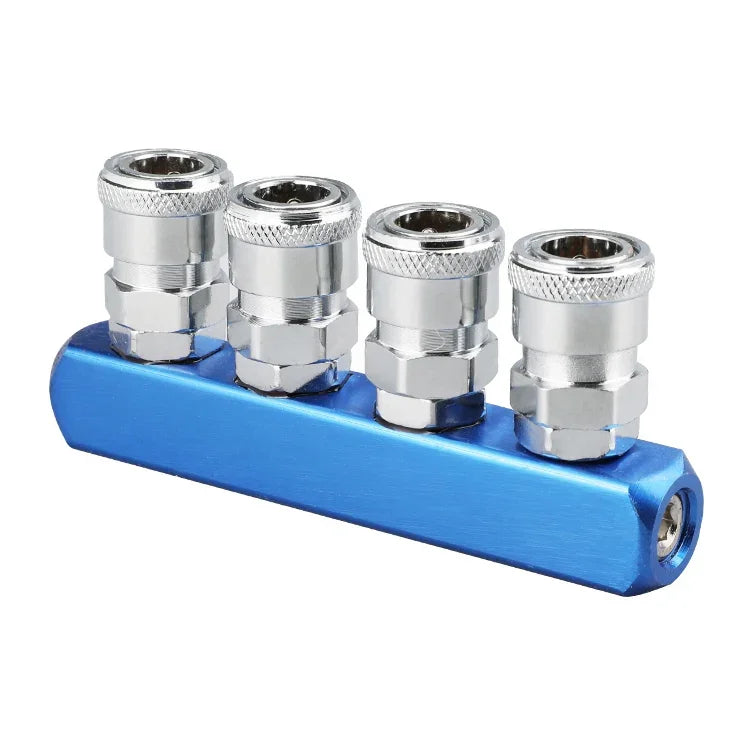 C-type Self-lock Pneumatic Components, Round Two Way, Round Two Way G1/2, Round Triplet, Round Triplet G1/2, Two Way, Triplet, 4-way, 5-way