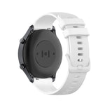 For Xiaomi Watch Color 22mm Small Plaid Texture Silicone Wrist Strap Watchband, 22mm