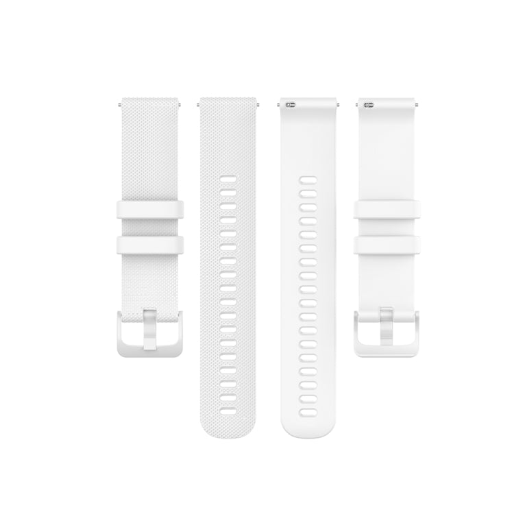For Xiaomi Watch Color 22mm Small Plaid Texture Silicone Wrist Strap Watchband, 22mm