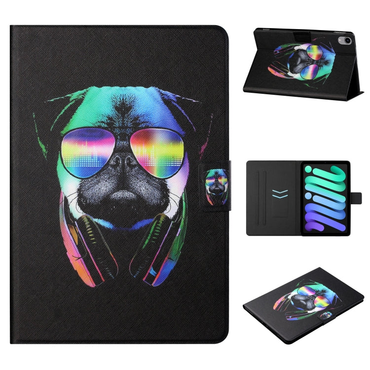 Colored Drawing Pattern Flip Leather Smart Tablet Case, For iPad 10th Gen 10.9 2022