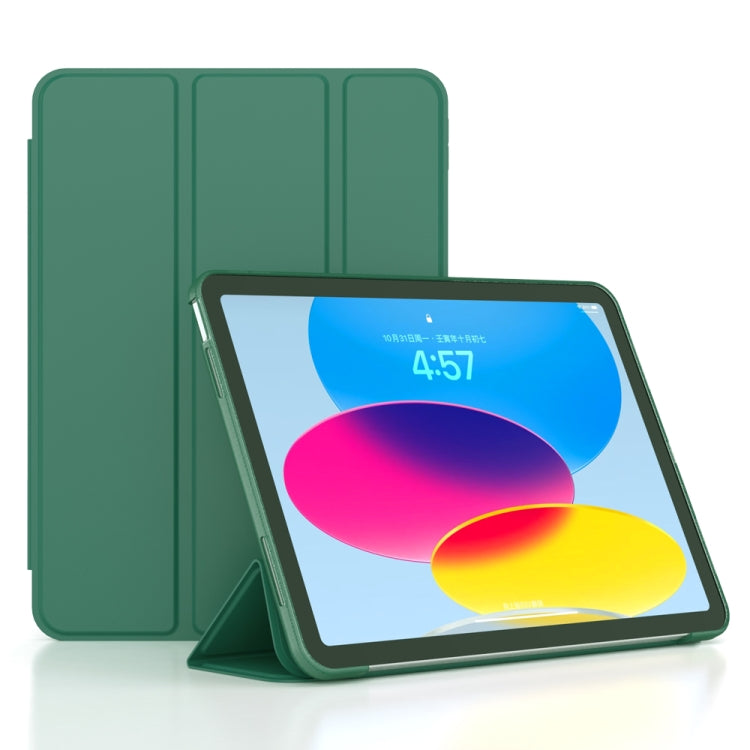 3-fold TPU Leather Smart Tablet Case, For iPad 10th Gen 10.9 2022