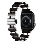 Hollow Stainless Steel Watch Band, For Apple Watch Ultra 49mm / Series 8&7 45mm, For Apple Watch Series 8&7 41mm / SE 2&6&SE&5&4 40mm
