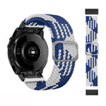 Adjustable Nylon Braided Elasticity Watch Band, For Garmin Fenix 7X