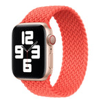 Nylon Single-turn Braided Watch Band For Apple Watch Series 8&7 41mm / SE 2&6&SE&5&4 40mm / 3&2&1 38mm, For Apple Watch Series 8&7 41mm,145mm, For Apple Watch Series 8&7 41mm, 145mm