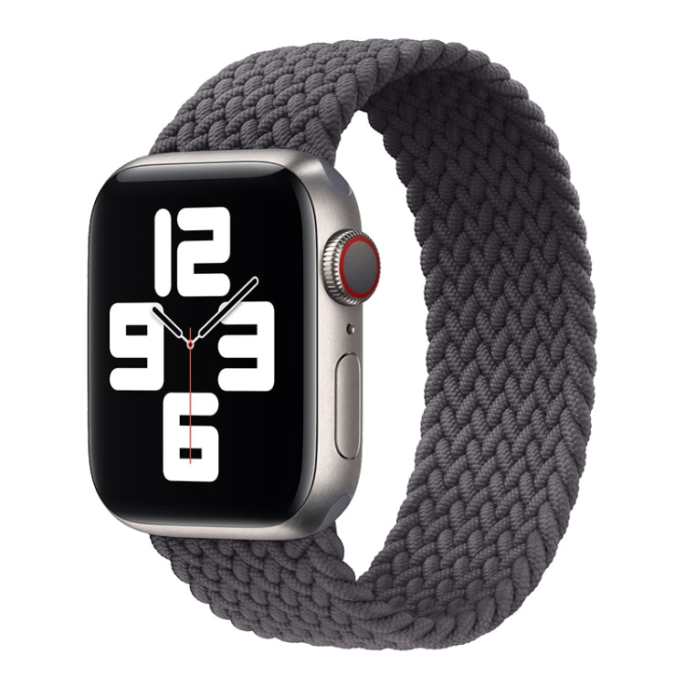 Nylon Single-turn Braided Watch Band For Apple Watch Series 8&7 41mm / SE 2&6&SE&5&4 40mm / 3&2&1 38mm, For Apple Watch Series 8&7 41mm,155mm, For Apple Watch Series 8&7 41mm, 155mm