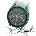 Frosted PC + Tempered Film Integrated Watch Protective Case, For Samsung Galaxy Watch 5 40mm