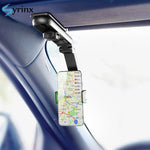 Multifunctional Car Sun Visor Rear Seat Mobile Phone Holder, Z001 (Green), Z001 (Grey)