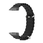 MIJOBS CS Marine Silicone Breathable Watch Band, For Huawei Band 6 / Honor Band 6, For Huawei Band 7 / 7 NFC