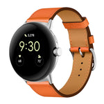 Genuine Leather Watch Band, For Google Pixel Watch 4 / 3 / 2 / 1 41mm