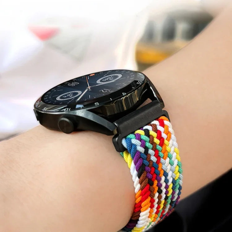 Metal Buckle Nylon Watch Band, For Google Pixel Watch 4 / 3 / 2 / 1 41mm