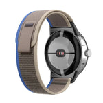 Loop Black Connector Nylon Watch Band, For Google Pixel Watch 4 / 3 / 2 / 1 41mm