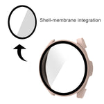 PC + 9H Tempered Glass Integrated Protective Watch Case, For Xiaomi Watch S2 46mm