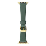 Silk Leather Watch Band, For Apple Watch Series 8&7 41mm / SE 2&6&SE&5&4 40mm, For Apple Watch Ultra 49mm / Series 8&7 45mm / SE 2&6&SE&5&4 44mm