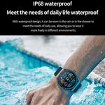 BM01 1.45 inch Steel Band IP68 Waterproof Smart Watch Support Bluetooth Call / NFC, Steel Band (Black), Steel Band (Silver)