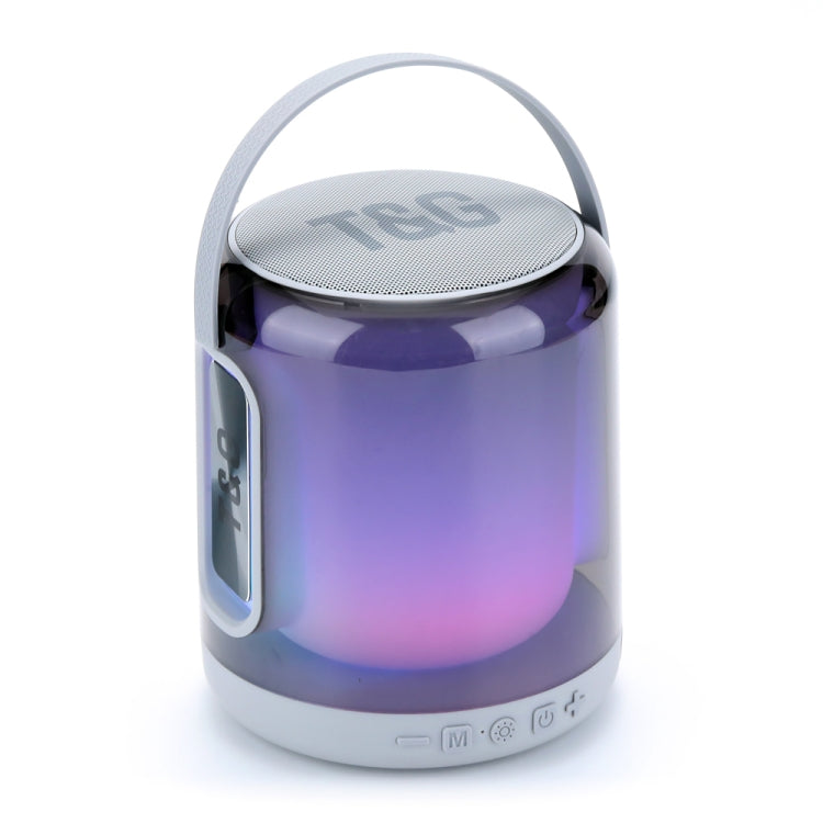T&G TG376 Outdoor Portable LED Light RGB Multicolor Wireless Bluetooth Speaker Subwoofer
