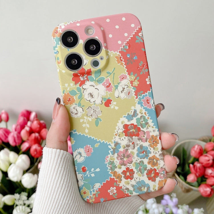 Water Sticker Flower Pattern PC Phone Case, For iPhone 11 Pro Max, For iPhone 11 Pro, For iPhone 11