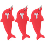 3pcs 2 in 1 Phone Tablet Card Removal Needle Dolphin Shape Card Opening Needle Cover