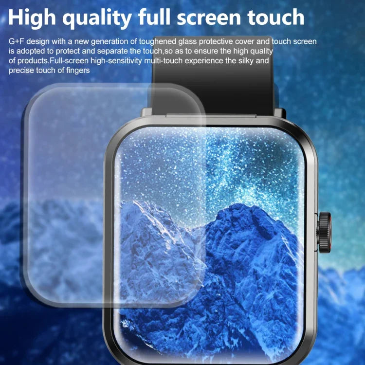 S6 TWS Earphone 1.91 inch Smart Bracelet Support Bluetooth Call / Health Monitoring