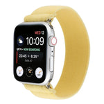 Elastic Nylon Braid Watch Band, For Apple Watch Series 8&7 45mm, For Apple Watch Series 8&7 41mm