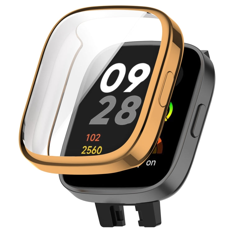 Full Coverage TPU Electroplating Watch Protective Case, For Redmi Watch 3
