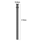 Milanese Metal Watch Band, For Xiaomi Mi Band 8
