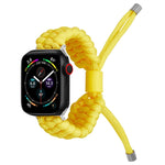 Stretch Plain Silicone Bean Watch Band, For Apple Watch 4 44mm, For Apple Watch 3 38mm, For Apple Watch 3 42mm, For Apple Watch 2 38mm