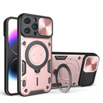 CD Texture Sliding Camshield Magnetic Holder Phone Case, For iPhone 14 Pro Max, For iPhone 13 Pro Max, For iPhone 13 Pro, For iPhone 13, For iPhone 12, For iPhone 12 Pro Max, For iPhone 12 Pro, For iPhone 11 Pro Max
