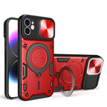 CD Texture Sliding Camshield Magnetic Holder Phone Case, For iPhone 14 Pro Max, For iPhone 13 Pro Max, For iPhone 13 Pro, For iPhone 13, For iPhone 12, For iPhone 12 Pro Max, For iPhone 12 Pro, For iPhone 11 Pro Max