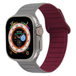 Loop Magnetic Silicone Watch Band, For Apple Watch 7 41mm, For Apple Watch 7 45mm, For Apple Watch SE 40mm